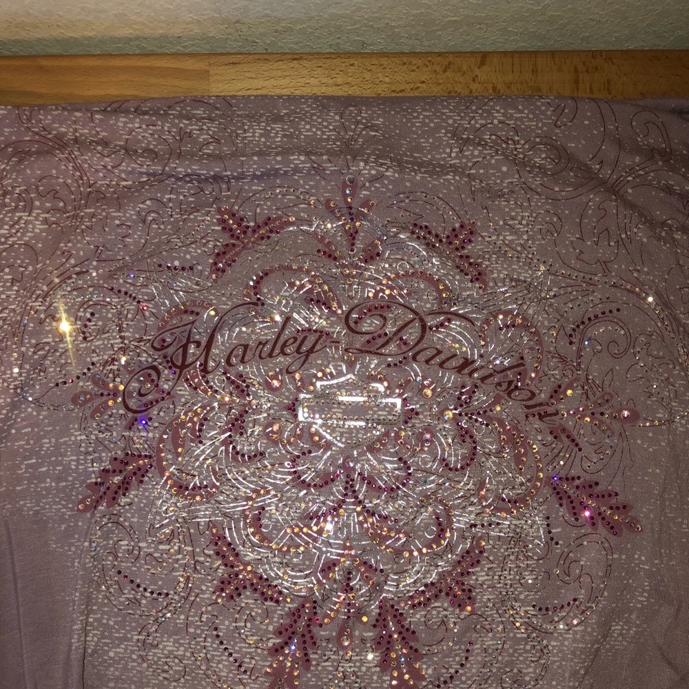 Lavender Harley-Davidson Cardigan